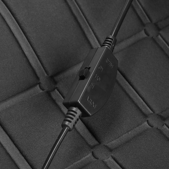 Накидка с подогревом TORSO, 12 В, регулятор, 95&times;50 см, провод 130 см, черный