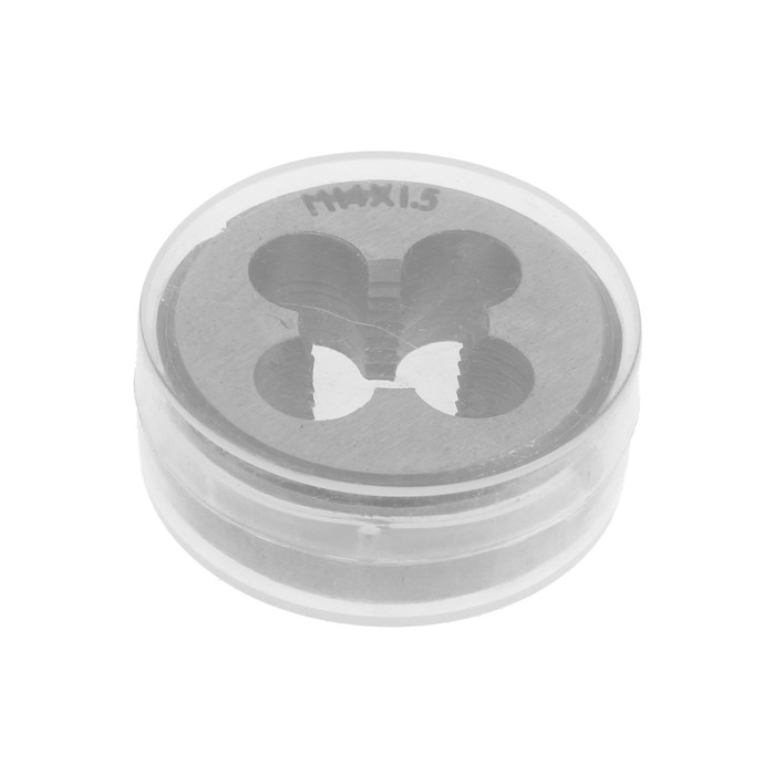 Плашка метрическая ТУНДРА, М14 х 1.5 мм Плашка метрическая ТУНДРА, М14 х 1.5 мм