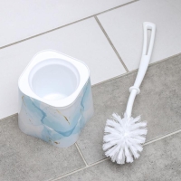 Ёршик для унитаза с подставкой &laquo;Акварель&raquo;, 11,5&times;11,5&times;35,5 см