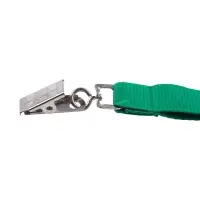 Лента для бейджа Neckband, зеленая Лента для бейджа Neckband, зеленая