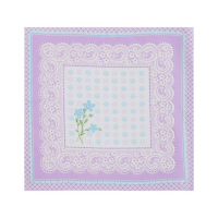 Платки носовые женские Этель "Нежность" 30*30 см, (набор 12 шт), рис. МИКС,100% хл Платки носовые женские Этель "Нежность" 30*30 см, (набор 12 шт), рис. МИКС,100% хл