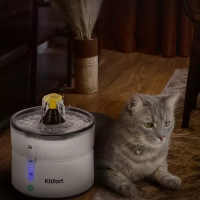 Поилка для собак фонтанчик для кошек КТ-6244 - 5 Вт Поилка для собак фонтанчик для кошек КТ-6244 - 5 Вт