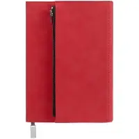 Ежедневник Grace на заказ, недатированный, красный