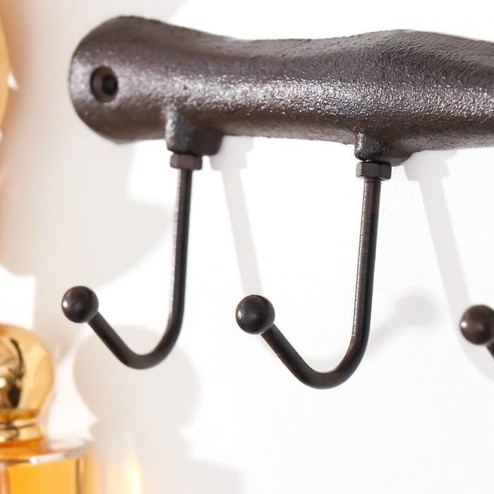 Крючки декоративные чугун "Молоток" МИКС 14х25 см