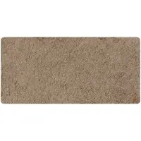 Лейбл кожаный Tuken, S, серый