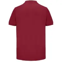 Рубашка поло унисекс Pacific, красная (бургунди), размер S