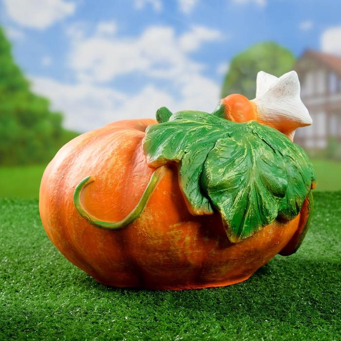 Садовая фигура Садовая фигура "Тыква" 28х30х23см
