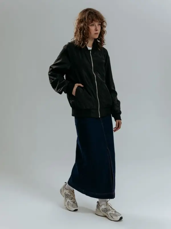 Бомбер Wigton, черный, размер 3XL