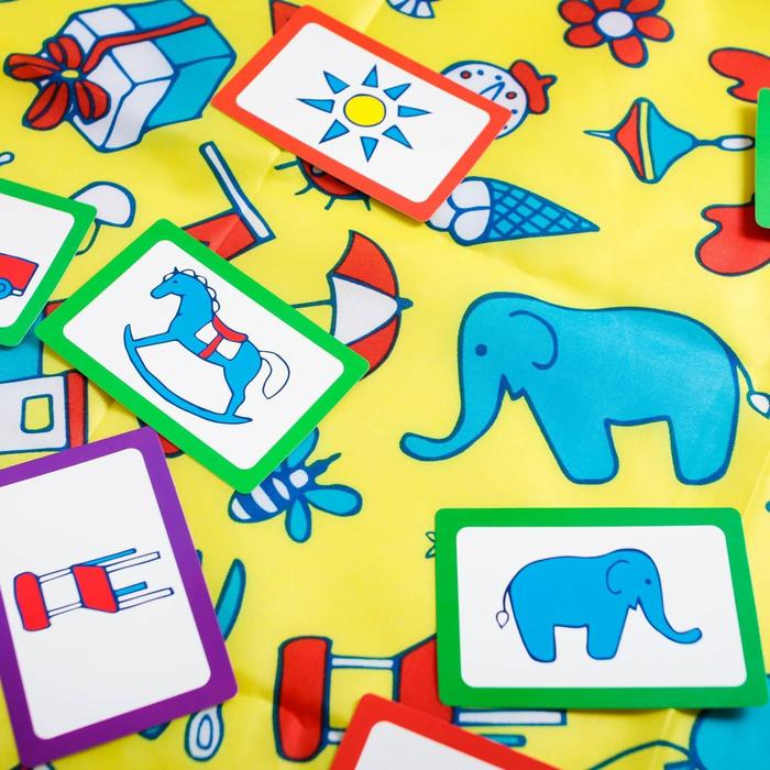 Настольная подвижная игра &laquo;ОКАВОКА&raquo; с текстильным полем, 50 карт, 3+