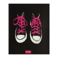 Комплект тетрадей из 4 штук, 96 листов в клетку Calligrata "Кеды", обложка мелованный картон, блок офсет Комплект тетрадей из 4 штук, 96 листов в клетку Calligrata "Кеды", обложка мелованный картон, блок офсет