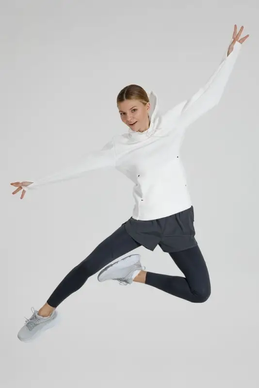 Худи унисекс Begi, молочно-белое, размер XXL