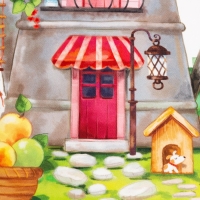 Набор полотенец "Этель" Счастье 40х73 см - 2 шт., 100% хлопок, саржа