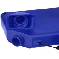 Плоская бутылка для воды Flacon, синяя