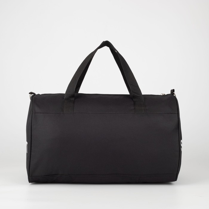 Сумка спортивная на молнии, длинный ремень, маленький размер, цвет чёрный Сумка спортивная на молнии, длинный ремень, маленький размер, цвет чёрный