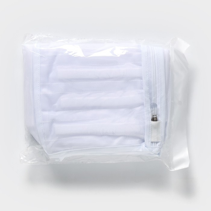 Мешок для стирки обуви Доляна, 33×19×18 см, для обуви до 42 размера Мешок для стирки обуви Доляна, 33×19×18 см, для обуви до 42 размера