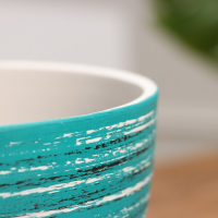 Горшок цветочный ТЕХНО зеленый 2,2 л