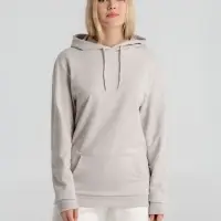 Толстовка с капюшоном унисекс Hoodie, дымчато-серая, размер S