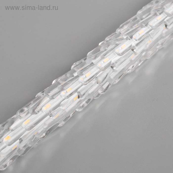 Гирлянда «Сосульки рифленые» 2.5 × 0.3 м, IP65, прозрачная нить, 192 LED, свечение синее с эффектом стекания, 12 В Гирлянда «Сосульки рифленые» 2.5 × 0.3 м, IP65, прозрачная нить, 192 LED, свечение синее с эффектом стекания, 12 В