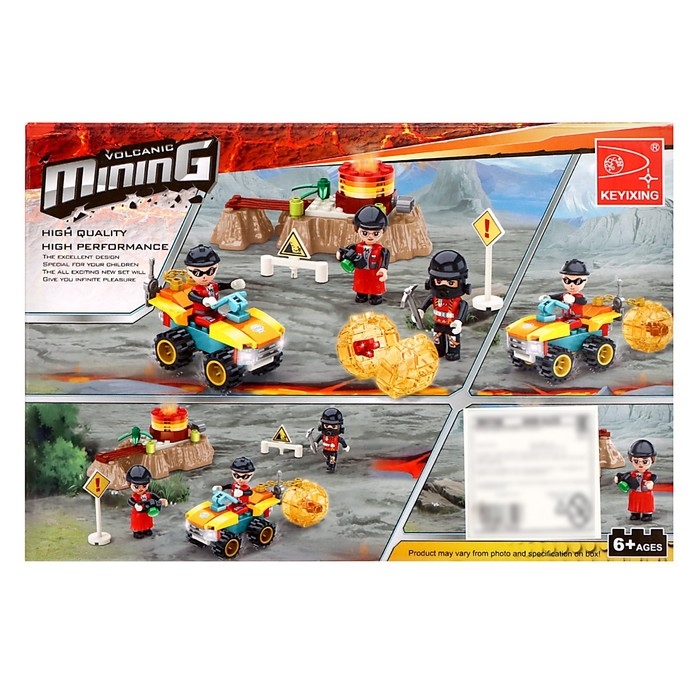 Конструктор &laquo;Кладоискатели. Золотая лихорадка&raquo;, 105 деталей