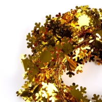 Новый год! Проволока для поделок и декора &laquo;Снежинка&raquo; длина &mdash; 5 метров, цвет золотой