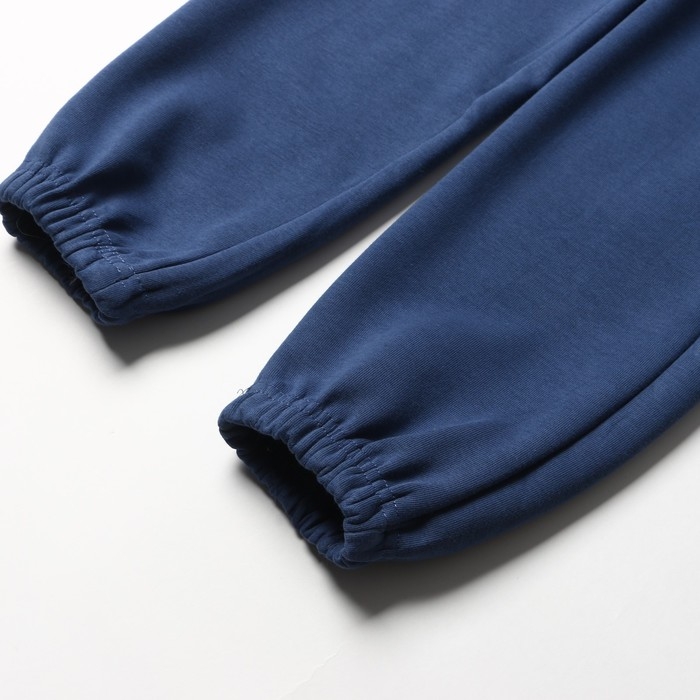 Брюки спортивные для мальчиков, НАЧЁС, цвет синий, рост 146-152 см