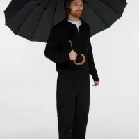Зонт-трость Big Boss, черный