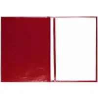 Папка адресная Nebraska, красная