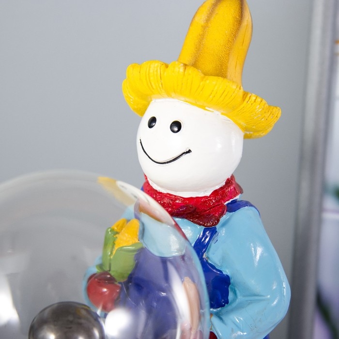 Плазменный шар Плазменный шар "Хэллоуин" цветной 15х17х22 см RISALUX