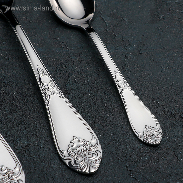 Набор столовых приборов «Дворцовый», 18 предметов, картонная коробка Набор столовых приборов «Дворцовый», 18 предметов, картонная коробка