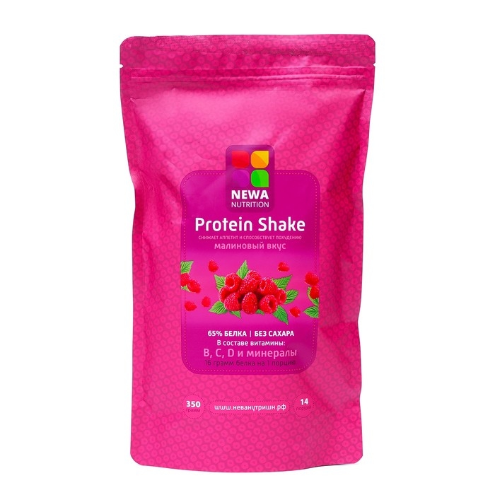 Протеиновый коктейль с малинововым вкусом, 350 г Протеиновый коктейль с малинововым вкусом, 350 г