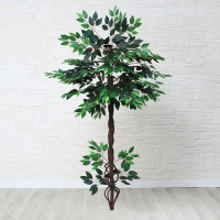 Дерево искусственное "Фикус с корнями" ствол 148 см, микс Дерево искусственное "Фикус с корнями" ствол 148 см, микс