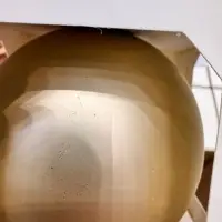 Оформительский шар Finery, 8 см, матовый золотистый Оформительский шар Finery, 8 см, матовый золотистый