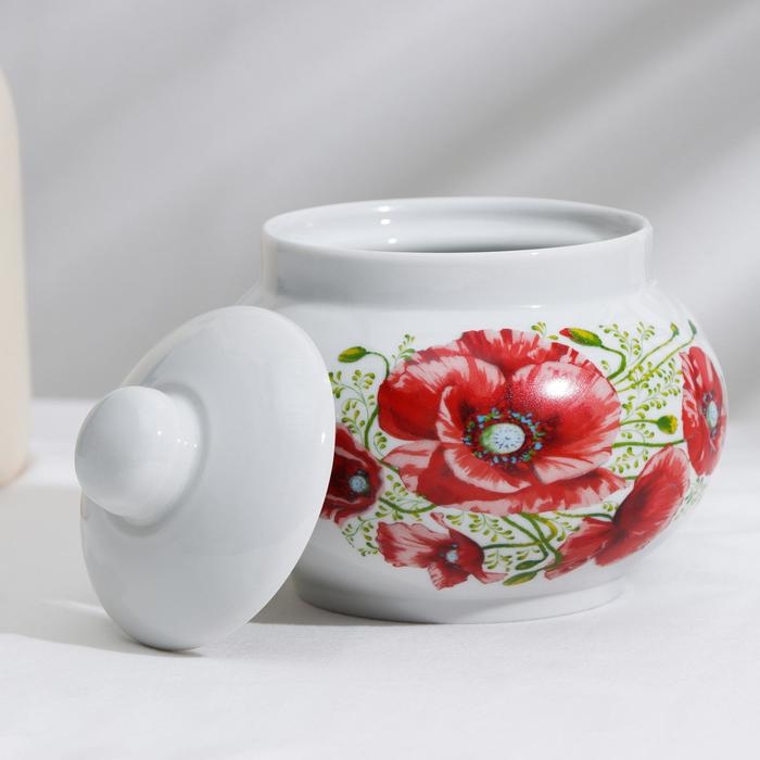 Сервиз чайный &laquo;Дачный. Маки&raquo;, 14 предметов