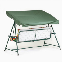 Качели садовые "Касабланка", цвет зеленый220 х 119 х 145 см, макс нагрузка 300 кг