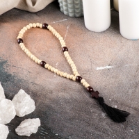 Четки деревянные, с крестиком, 27 см, светлые Четки деревянные, с крестиком, 27 см, светлые