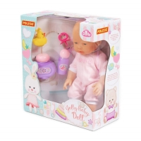 Пупс «Весёлый», 35 см, с соской + набор для купания, 3 элемента Пупс «Весёлый», 35 см, с соской + набор для купания, 3 элемента