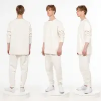 Свитшот унисекс S1, молочно-белый, размер XS/S Свитшот унисекс S1, молочно-белый, размер XS/S