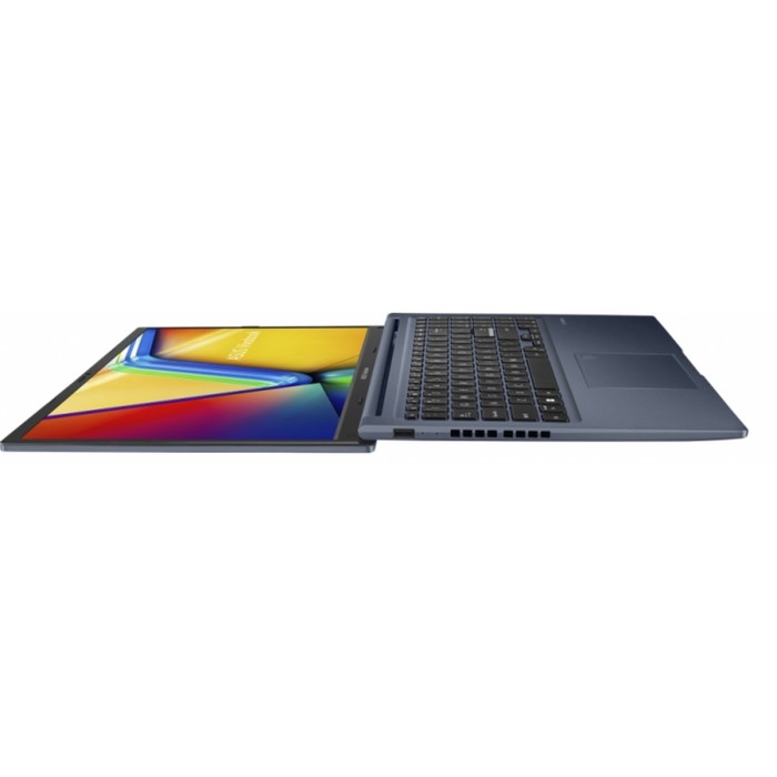 Ноутбук ASUS VivoBook X1502ZA-BQ549, 15.6 Ноутбук ASUS VivoBook X1502ZA-BQ549, 15.6", i3 1220P, 8 Гб, SSD 256 Гб, UHD, DOS, синий