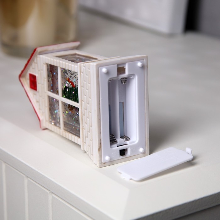 Светодиодная фигура &laquo;Щелкунчик&raquo; 7.5 &times; 12.5 &times; 4.9 см, пластик, батарейки АААх2 (не в комплекте), свечение тёплое белое