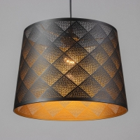 Светильник BayerLux "Ромбы" Е27 40Вт черный золото 35х35х25-90см Светильник BayerLux "Ромбы" Е27 40Вт черный золото 35х35х25-90см