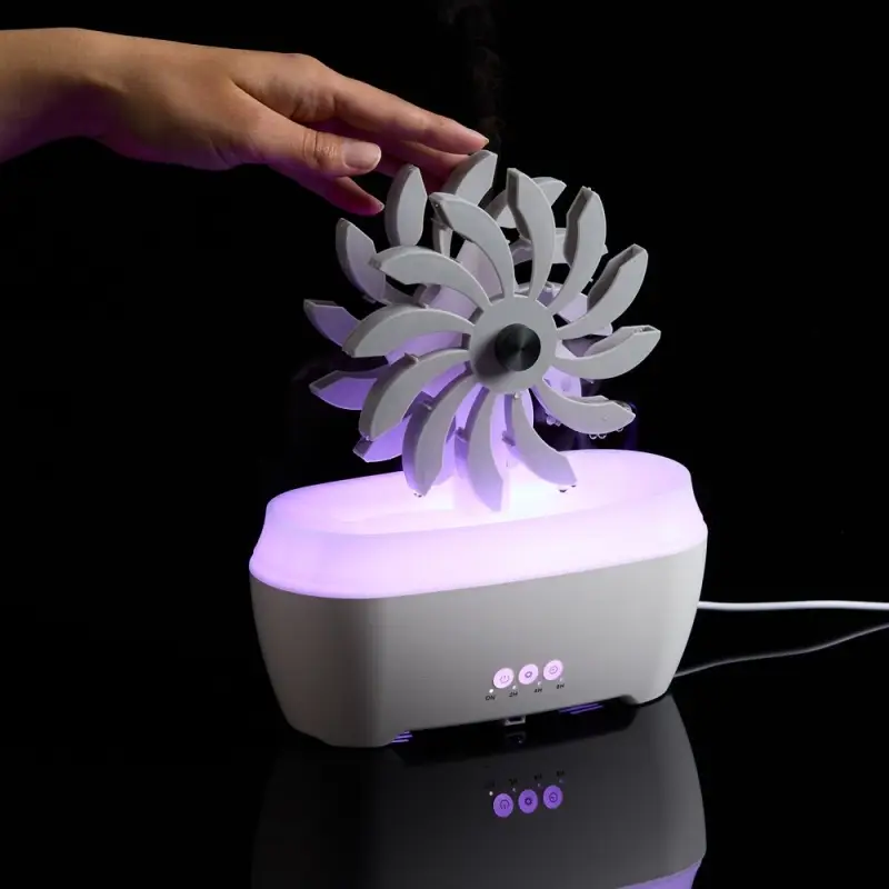 Увлажнитель-ароматизатор Steam Spin, белый с серым Увлажнитель-ароматизатор Steam Spin, белый с серым