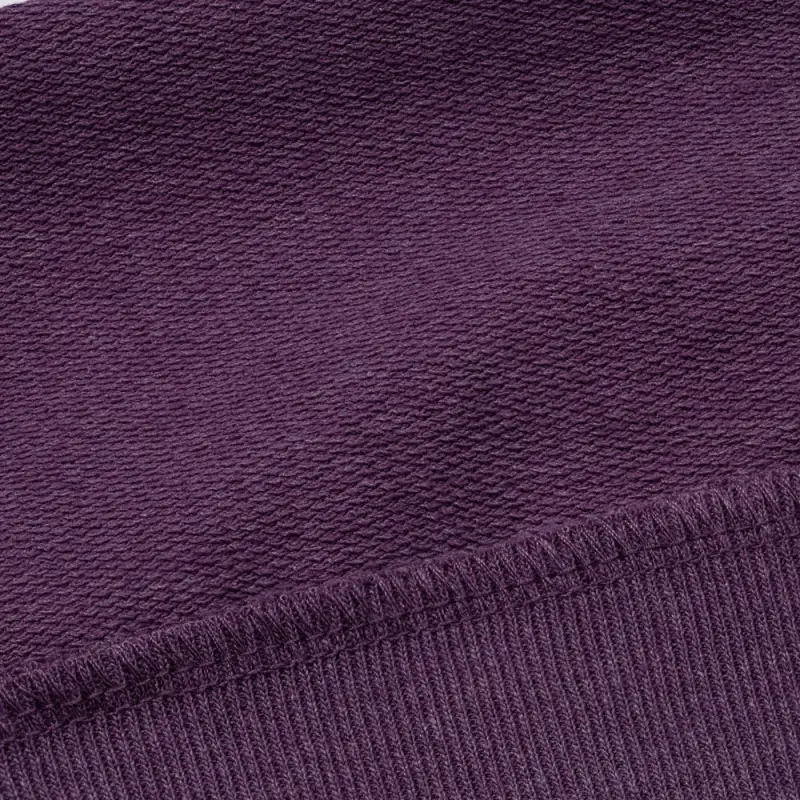 Толстовка с капюшоном унисекс Hoodie, фиолетовый меланж, размер S