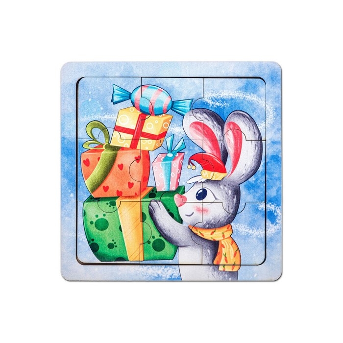 Пазл &laquo;Зайкины подарки&raquo;