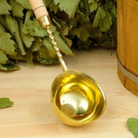 Черпак латунный, 0,2л, с ручкой Черпак латунный, 0,2л, с ручкой