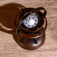 Сувенир настольный "Компас подвесной" 15 см Сувенир настольный "Компас подвесной" 15 см