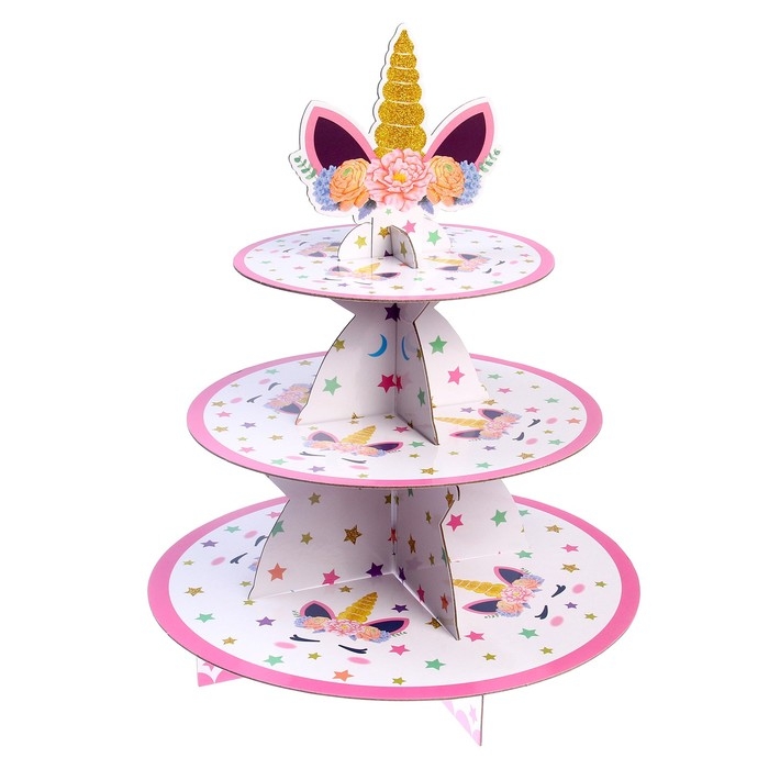 Подставка для пирожных &laquo;Единорог&raquo;