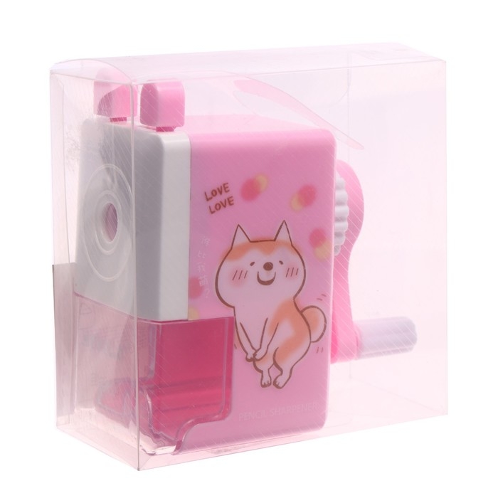 Точилка механическая с контейнером Точилка механическая с контейнером "Классика", МИКС