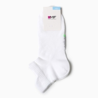 Носки мужские укороченные, цвет белый, размер 27-29