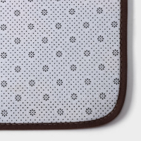 Коврики для ванной и туалета Доляна &laquo;Осенние листья&raquo;, 2 шт: 40&times;50 см, 50&times;80 см