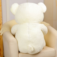 Мягкая игрушка &laquo;Медведь&raquo; с сердцем, 115 см, цвет белый